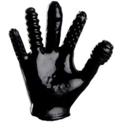 Oxballs Finger Fuck Handske - Sort - One Size